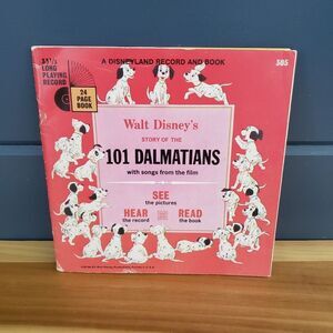 101 Dalmatians Read‎ Along Book and Record